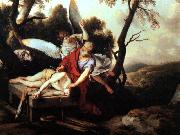 LA HIRE, Laurent de Abraham Sacrificing Isaac g Spain oil painting artist